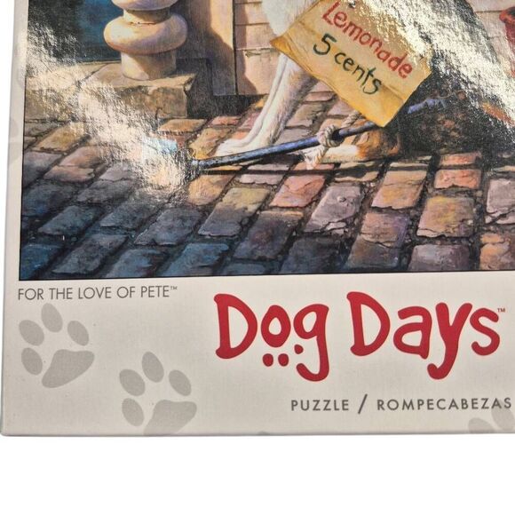 Buffalo Games Dog Days For the Love of Pete 750 pc Jigsaw Puzzle - Picture 7 of 11
